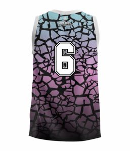 Uniformes de basket-ball pour hommes de haute qualité, respirants, OEM, personnalisés, ensembles de maillots de basket-ball imprimés par sublimation - Product Image 2