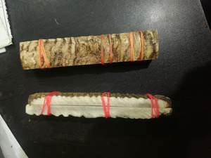 Poignées de couteau en corne de bélier écologiques, faites à la main, art artisanal naturel, objet de collection - Product Image 4