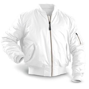 Chaqueta Bomber Moderna Estilo Urbano con Bordado, Acolchada, Cómoda, Textura Exterior Suave, Corte Holgado, Diseño Atemporal - Product Image 4