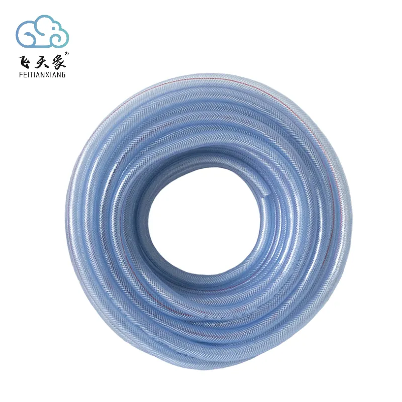 Wanqiangs China Redelijke Prijs Pvc Netto Flexibele Plastic Douche Tuinslang Met Hoge Kwaliteit