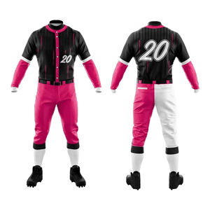 Ensemble d'uniformes de baseball de meilleure qualité pour adultes, vêtements de sport taille plus imprimés fabriqués au Pakistan - Product Image 1
