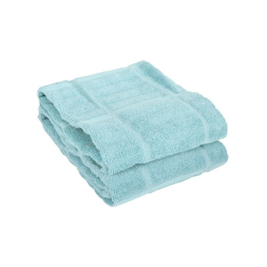 Indigo Dawn Floral Printemps Imprimé Coton Biologique GOTS Certifié Golf Stripe Séchage Rapide Doux Absorbant Anti Rétrécissement Serviettes De Cuisine - Product Image 6