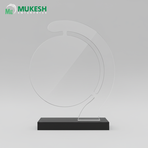 Trofeo Acrílico Pulido y Duradero Eterna Circle con Grabado en Letterpress para Premios Corporativos y Reconocimiento a Empleados, Venta al Por Mayor - Product Image 5