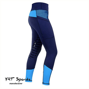Femmes mèche tissu équitation jodhpurs legging avec poches latérales cheval de montagne jodhpurs culottes - Product Image 5