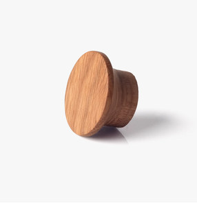 Perilla de armario de madera redonda de madera de haya, tamaño personalizado, perillas de mármol más vendidas con tamaño de forma de Color personalizado, artículo hecho en La India - Product Image 1