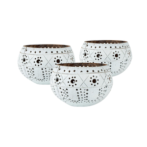 <b>Cheap</b> Price Natural Coconut Shell <b>Candle</b> Holders Tealight Holders Coconut Bowls For <b>Candles</b> Wholesale from Vietnam - Product Image 2