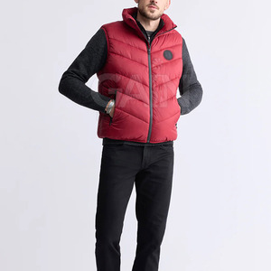 2025 invierno al aire libre adultos uso chaleco acolchado precio bajo chaleco acolchado de secado rápido para ropa casual de hombres - Product Image 5