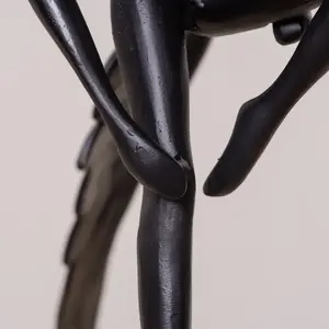 Sculpture de table en marbre et alliage de qualité supérieure Articles de décoration ancienne avec ailes pour salon ou chambre à coucher - Product Image 5