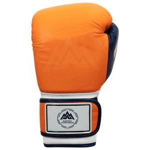Guantes de boxeo de cuero profesionales para adultos para entrenamiento Kickboxing Work Sparring Punching Fight Guantes Winning Gel Sparring - Product Image 3