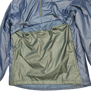 Anorak Packable Zip Pocket Block Wind Rain Jacket Promoción Personalizable Chaqueta cortavientos para hombre en lienzo High Street Style - Product Image 2