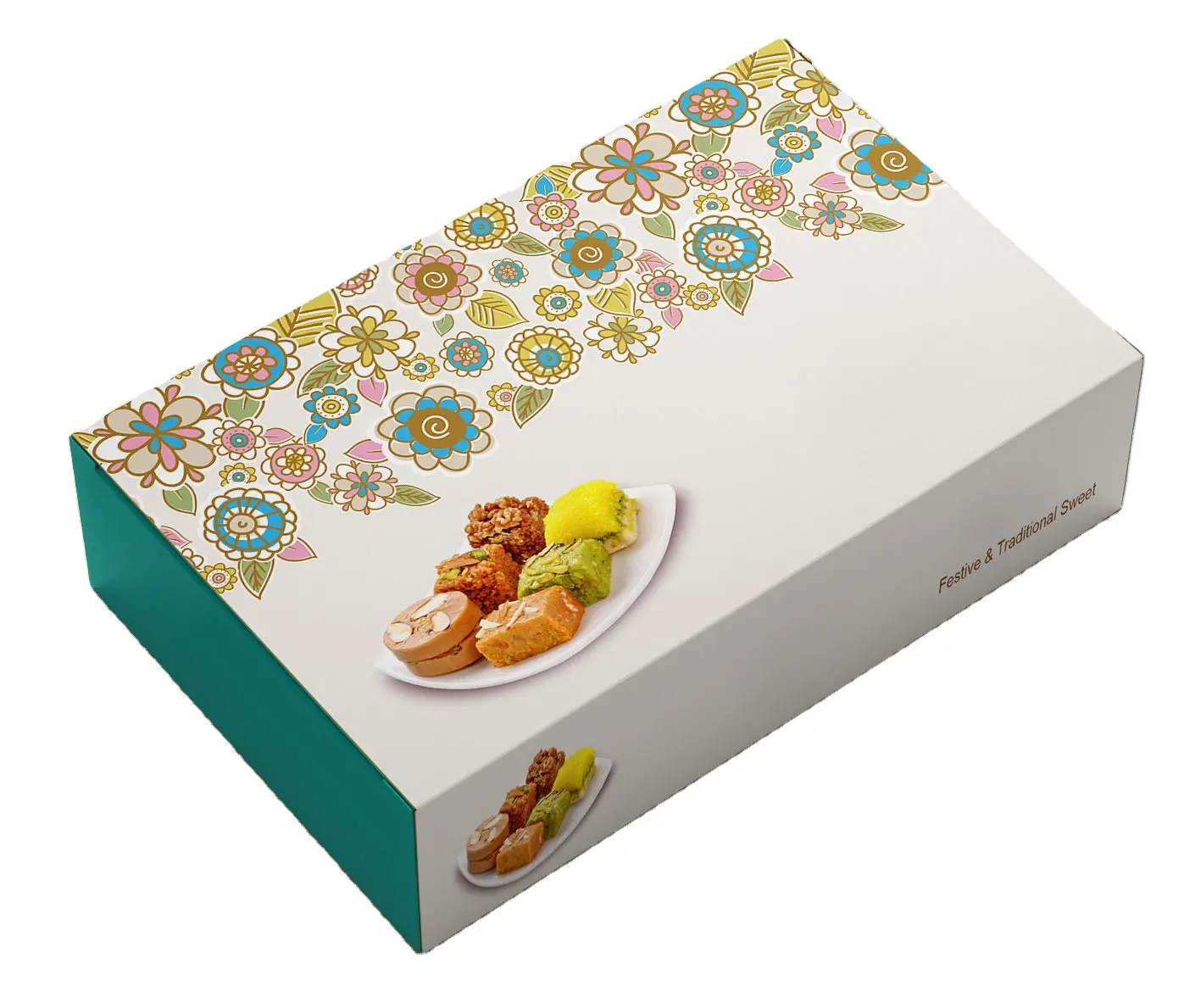クッキー包装卸売漫画紙包装パーティー甘い梱包箱ユニークなスタイルの甘い梱包箱