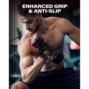 Guantes de Ciclismo para Niños, Medios Dedos, para Bicicleta de Montaña, Niños y Niñas, por KARIMAN MANUFACTURING - Product Image 5