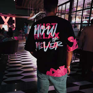 Camiseta de Manga Corta para Hombre, Personalizada, de Algodón Orgánico Sólido, Cálida, Transpirable, Ecológica, de Corte Regular, Cuello Redondo - Product Image 5