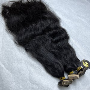 Extensiones de cabello natural virgen ondulado crudo vietnamita sin procesar vendedores paquetes estilo de cabello humano elegante - Product Image 3