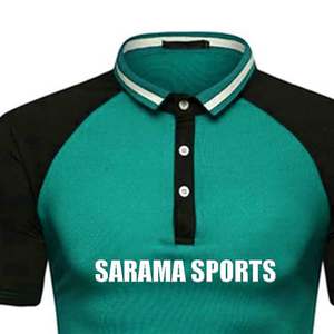 Polos de manga corta de verano logotipo personalizado transpirable botón abajo cuello Polo camiseta para Unisex - Product Image 3