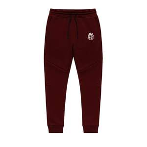 Ensemble de survêtement pour homme, veste à capuche zippée et pantalon de jogging en polaire technique, couleur marron, pour l'entraînement sportif et les activités physiques - Product Image 5