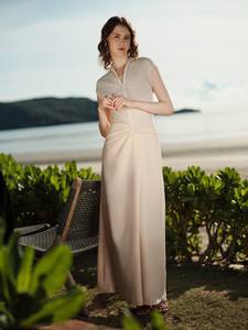 ชุดกระโปรงผู้หญิงขายดี ไซส์ S M L กระโปรงสำหรับสาวๆ กระโปรง Norah Twist ชุดผู้หญิงรักษ์โลก แฟชั่นยั่งยืน - Product Image 2