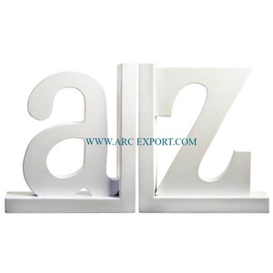 Serre-livres de lecture vintage en métal de couleur noire pour le stockage à domicile, dessus de table en métal et laiton, serre-livres d'intérieur décoratifs de luxe pour la maison - Product Image 2