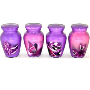 Urne souvenir minimaliste moderne pour cendres humaines Urne souvenir de qualité supérieure avec finition propre pour les funérailles commémoratives Urnes d'intérieur élégantes - Product Image 2