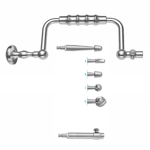 Dentavex Corporation Surgical <b>Hand</b> <b>Drill</b> Set With Interchangeable Burrs - Product Image 1