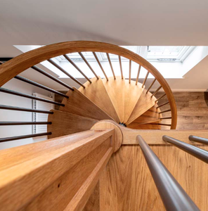 Peldaños de Escalera en Espiral Hechos a Mano (Balau Sólido) - Product Image 2