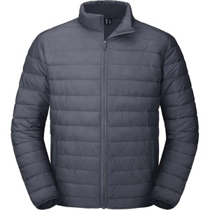Doudoune d'hiver légère pour hommes Manteau chaud matelassé Vente en gros directe d'usine Vêtements d'extérieur thermiques imperméables personnalisés - Product Image 4