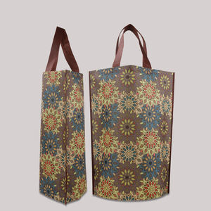 Rpet Reusable Large (_50cm) Grocery Shopping Tote Bag Custom Non Woven Eco Friendly with Logo Exhibition PP Webbing Handle - Product Image 2