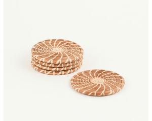 ชุดจานรองแก้วหญ้าทะเล2สี4ชิ้นเป็นมิตรต่อสิ่งแวดล้อมทำจากของตกแต่งโต๊ะในเวียดนามขายส่ง - Product Image 5