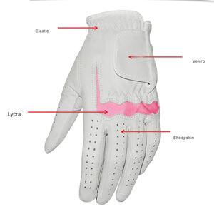 Gants de golf de la meilleure qualité, gants de golf personnalisés et durables en cuir Cabretta pour hommes par Standard International de haute qualité - Product Image 3