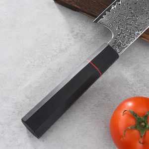 Cuchillo de Cocina Kiritsuke Japonés Premium de Acero Damasco de 67 Capas, Acero al Carbono para Cortar Alimentos, Mango Octagonal G10 - Product Image 3