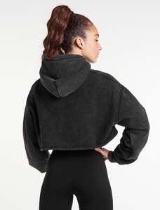 Mujeres de moda Sudaderas con capucha de punto Crop Top All Season Casual Fashion Outfit Elegante Ropa de calle cómoda - Product Image 2