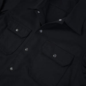 Ropa de trabajo industrial para hombre, camisas de manga corta, uniforme de algodón duradero con opciones de impresión para marcas o promociones - Product Image 2