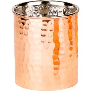 Tazas de mula de cobre sólido de primera calidad hechas a mano con un elegante diseño martillado y asas ergonómicas fuertes para un fácil agarre - Product Image 4