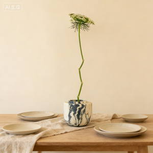 Vaso <span class=keywords><strong>in</strong></span> Marmo Calacatta Viola <span class=keywords><strong>Naturale</strong></span> NANWEI, Progettato su Misura per Esposizioni Floreali Artistiche, <span class=keywords><strong>Pietra</strong></span> <span class=keywords><strong>Naturale</strong></span> di Prima Qualità - Product Image 6