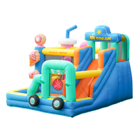 Château gonflable pour 3 enfants, qualité contrôlée avant expédition, inspection tierce acceptée, activité parent-enfant