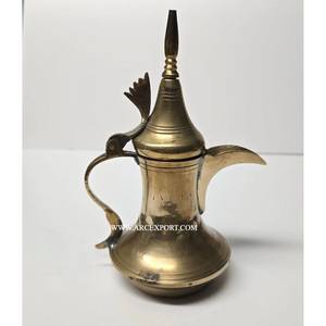 Handmade Design Premium Look Dallah Coffee <b>Pot</b> Metal Table Top Hotel Restaurant Serving Use <b>Tea</b> Kettle Dallah For Serving <b>Tea</b> - Product Image 6