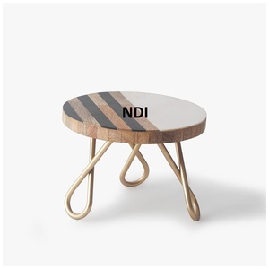 ถาดเสิร์ฟขนมหวานขายดี สำหรับงานแต่งงาน งานฉลองครบรอบ งานเลี้ยงวันเกิด ขาตั้งโลหะคลาสสิก สีดำ - Product Image 3