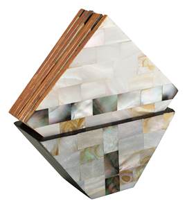 Classic Natural Unfinished Wood Slices Round Custom Wood <b>Coaster</b> <b>Set</b> with Handmade Bone Brass Inlay Eco-Friendly Made in India - Product Image 3