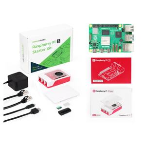 Starter Kit Seeed Studio per Raspberry <span class=keywords><strong>Pi</strong></span> 5 - RAM da 4GB/8GB/16GB, Scheda Micro SD da 128GB Precaricata con Sistema Operativo Raspberry <span class=keywords><strong>Pi</strong></span> a 64-bit - Product Image 1