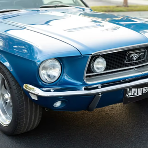 8F01C134102 Voiture de sport américaine d'occasion, modèle Fastback Muscle Car classique de 1968, moteur V8, coupé performant, véhicule de collection vintage, faible kilométrage - Product Image 1