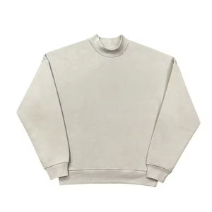 Sweat-shirt en polaire chaud unisexe pour l'hiver, style streetwear surdimensionné, logo personnalisé, production OEM en usine - Product Image 3