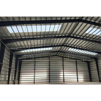 Solution de construction d'entrepôts industriels préfabriqués en structure acier sur mesure