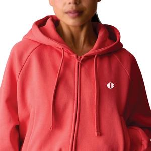 Sudaderas con Capucha Cortas Informales para Mujer, con Cierre, Logotipo Personalizado, Ropa Urbana, Sudaderas de Forro Polar, Fabricación OEM y ODM, Venta al por Mayor, Marca Privada - Product Image 2