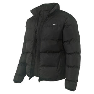 Veste d'hiver unisexe de haute qualité en cuir polyester personnalisé bombardier en fourrure grande taille décontracté fermeture éclair imperméable vente en gros directe - Product Image 1