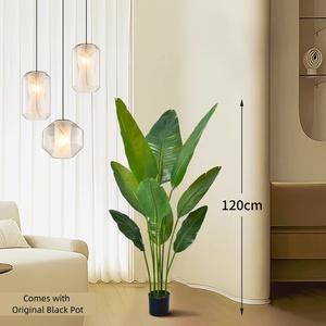 Árbol Bonsái Artificial de <span class=keywords><strong>Ravenala</strong></span> para Interiores, Plástico Ecológico, Reciclable, Duradero, Resistente a los Rayos UV, para Acción de Gracias, Navidad, Año Nuevo - Product Image 6