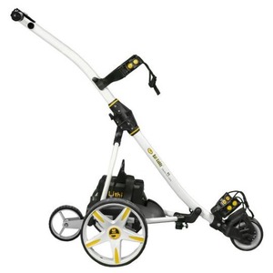 Carrito de Golf Eléctrico Caddy X3R Nuevo con Batería de Litio de 20Ah, Control Remoto y Color Plateado - Product Image 3