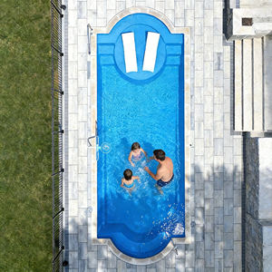 Venta al por mayor de fibra de vidrio piscina al aire libre Spa Piscina de inmersión jardín patio trasero piscina con accesorios para la venta - Product Image 6