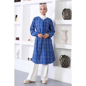 Manteau en duvet pour femme avec ceinture - Product Image 3