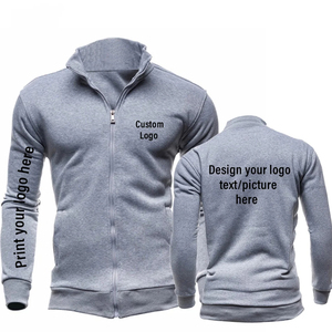 Sudaderas con capucha de hombre con logotipo personalizado y cremallera, Sudadera con capucha de manga larga, Sudadera con capucha de hombre de alta calidad al por mayor - Product Image 3