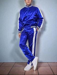 ชุดเซ็ตสตรีทแวร์ผ้าฝ้ายแท้ 100% 400 GSM แบบมีซิป กางเกงจ็อกเกอร์ทรงขาบานเอวสองชั้น เสื้อฮู้ดดี้สำหรับผู้ชาย - Product Image 3